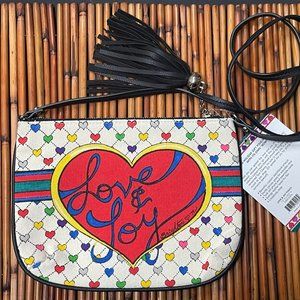 VINTAGE BRIGHTON Gift Bow Purse with ITS OWN BOW "Gift Pouch Purse" Clutch Bag